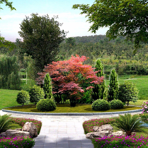 沈陽別墅花園綠化設(shè)計